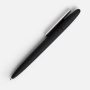 Ручка шариковая Prodir DS5 TRR-P Soft Touch, черная с белым