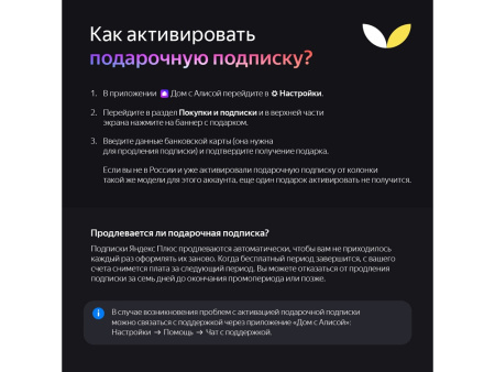 Умная портативная колонка Яндекс Станция Стрит с Алисой, черный (YNDX-00030BLK)