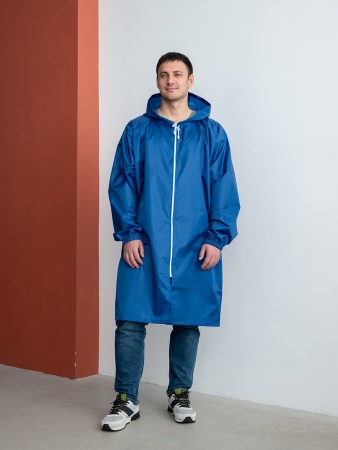 Дождевик на молнии 305, Белый,  (10/1)  (50/L)