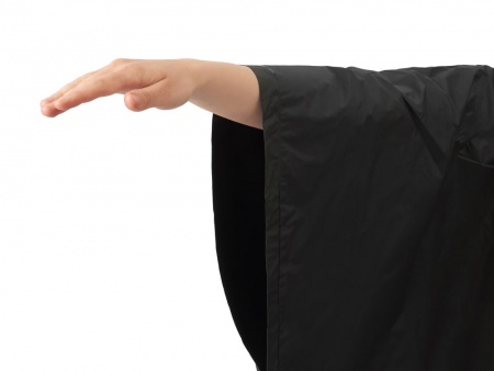 Пончо «Hawaii» c чехлом унисекс, черный