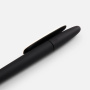 Ручка шариковая Prodir DS5 TRR-P Soft Touch, черная с белым