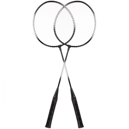 Набор для игры в бадминтон Gloucester, черно-серый