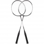 Набор для игры в бадминтон Gloucester, черно-серый