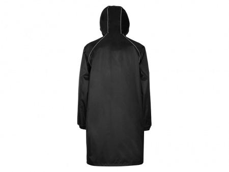 Дождевик "Sunshine" со светоотражающими кантами, черный, размер  M/L