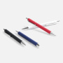 Ручка шариковая Lobby Soft Touch Chrome, белая