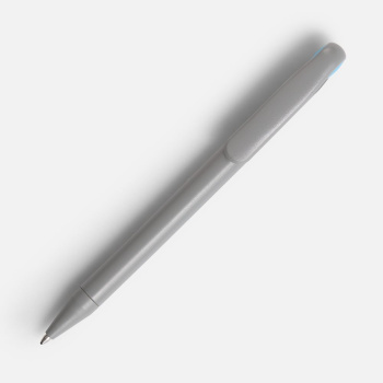 Ручка шариковая Prodir DS1 TMM Dot, серая с голубым
