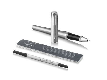 Ручка роллер «Parker Urban Core Metro Metallic CT», серебристый