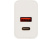 Сетевое зарядное устройство c выходами USB-A и USB-C «Recharger Pro», быстрая зарядка QC/PD, 30 Вт, белый