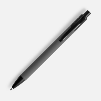Ручка шариковая Undertone Black Soft Touch, серая