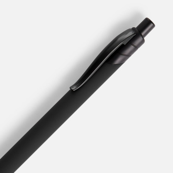 Ручка шариковая Undertone Black Soft Touch, черная