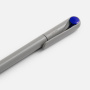 Ручка шариковая Prodir DS1 TMM Dot, серая с синим