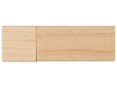 Флеш-карта USB 2.0 16 Gb «Woody» с магнитным колпачком, натуральный