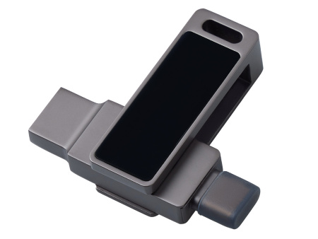 Флешка 32 ГБ USB Type-C и USB 3.0 с подсветкой лого «Спинлайт»