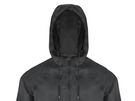 Дождевик «Parka» унисекс, черный