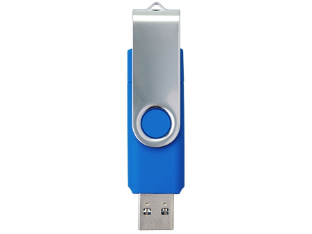 USB3.0/USB Type-C флешка на 16 Гб «Квебек C», синий