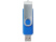 USB3.0/USB Type-C флешка на 16 Гб «Квебек C», синий