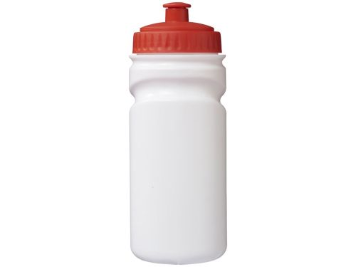 Спортивная бутылка Easy Squeezy - белый корпус с красной крышкой