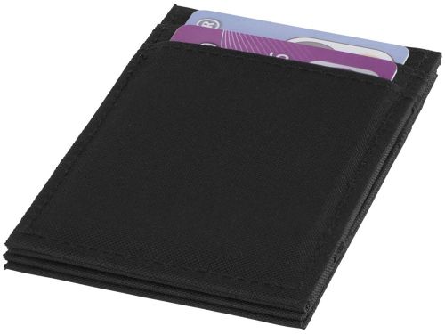 Бумажник Adventurer RFID Flip Over Черный
