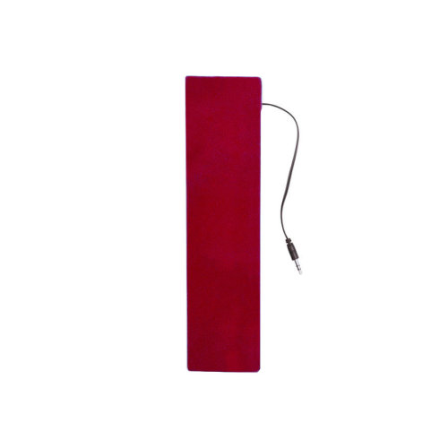 Наушники проводные MARKIZ с повязкой, красный, флис (красный)