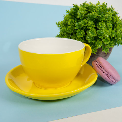 Чайная/кофейная пара CAPPUCCINO (зеленый)