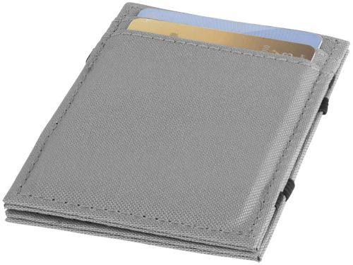 Бумажник Adventurer RFID Flip Over Серый