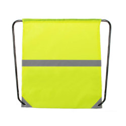 Рюкзак LEMAP, светоотражающая полоса по середине (неоновый желтый)