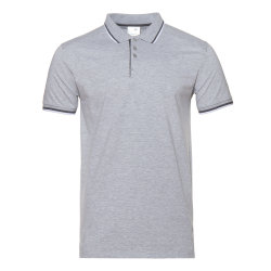 Рубашка мужская 05, серый меланж