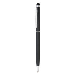 Тонкая металлическая ручка-стилус черная