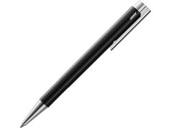 Ручка шариковая 204 logo M+, Черный, M16
