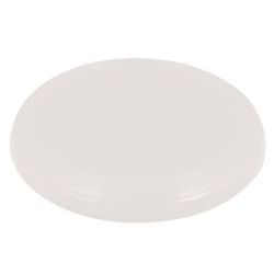Летающая тарелка; белый; D=22 см; H=2,7см; пластик; 16+; шелкография (белый)