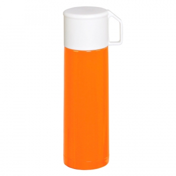 Термос "GIORGIO", 500 мл,  оранжевый ,  металл, лазерная гравировка