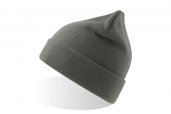 Шапка PIER-S, тёмно-серый, верх: 100% полиэстер, подкладка: 100% полиэстер