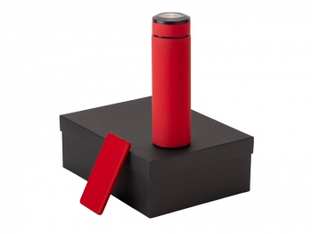 Подарочный набор с термосом и повербанком С1, белый