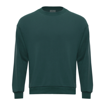 Свитшот унисекс STAN футер без начёса, 350, 96, Тёмно-зелёный,  (130)  (42/XXS)
