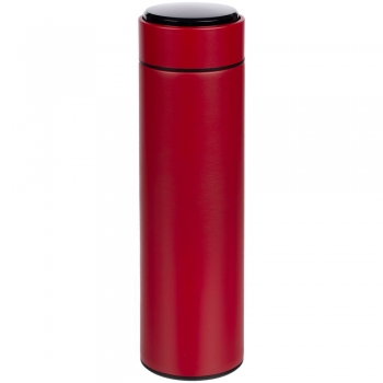 Смарт-бутылка с заменяемой батарейкой Long Therm, красная