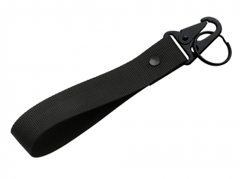 Ремувка "Force" с усиленным карабином, 2,5 см, черный