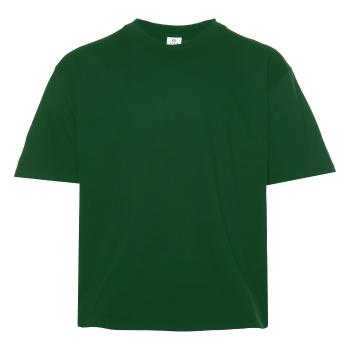 Футболка унисекс оверсайз STAN хлопок/полиэстер 260, 40, Тёмно-зелёный,  ()  (44/XS)
