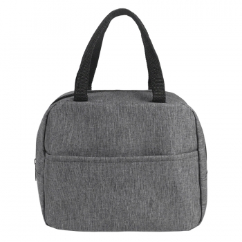 Термосумка "EAT", серый меланж, 24 x 21 x 12 см, полиэстер 300D