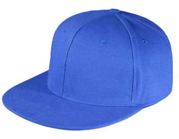 Бейсболка Unit Snapback с прямым козырьком, ярко-синяя Бейсболка Unit Snapback с прямым козырьком, ярко-синяя