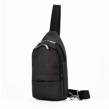 Сумка на плечо CORE, серый, 100% полиэстер