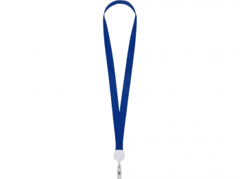 Ланьярд с ретрактором, синий
