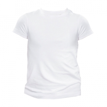 Футболка детская  "Ритейл"белый_12, 92% хлопок 8% лайкра, 160 г/м2