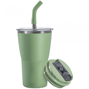 Термостакан Sapporo, зеленый