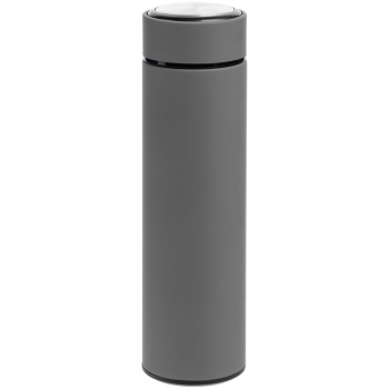 Термос с ситечком Percola, ver.2, серый