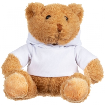 Мягкая игрушка «Мишка Cuddleton» в белом худи