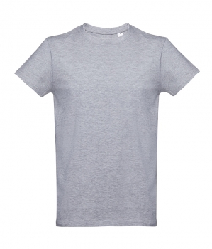 Футболка мужская ANKARA, серый меланж, XS, 90% хлопок, 10% вискоза, 190 г/м2