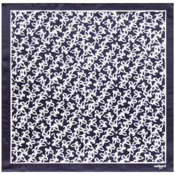Платок Hirondelle Silk, темно-синий Платок Hirondelle Silk, темно-синий