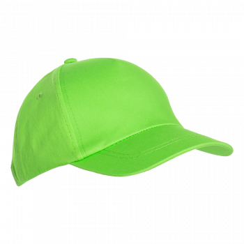 Бейсболка STAN 5 клиньев хлопок 220, 09U , Ярко-зелёный (26) (56-58/ONE SIZE)