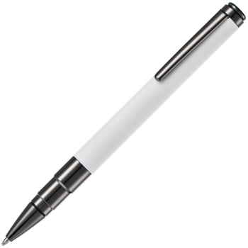Ручка шариковая Kugel Gunmetal, белая