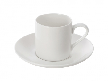 Кофейная пара прямой формы Espresso, 100мл, белый